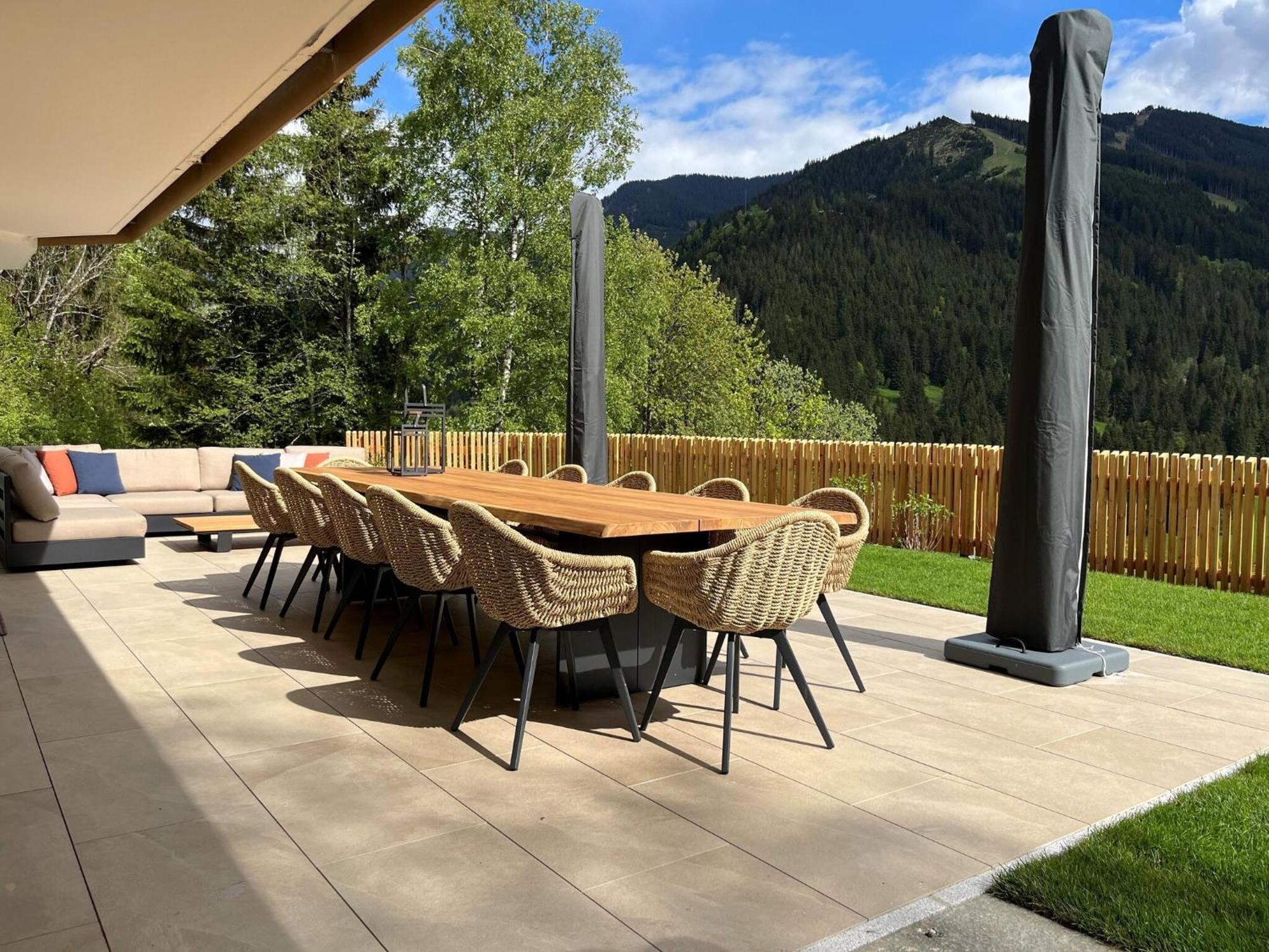 Chalet Huski Viehhofen Saalbach-Hinterglemm Dış mekan fotoğraf