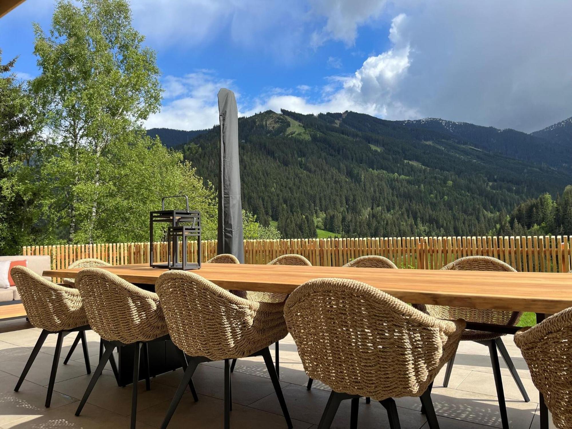 Chalet Huski Viehhofen Saalbach-Hinterglemm Dış mekan fotoğraf
